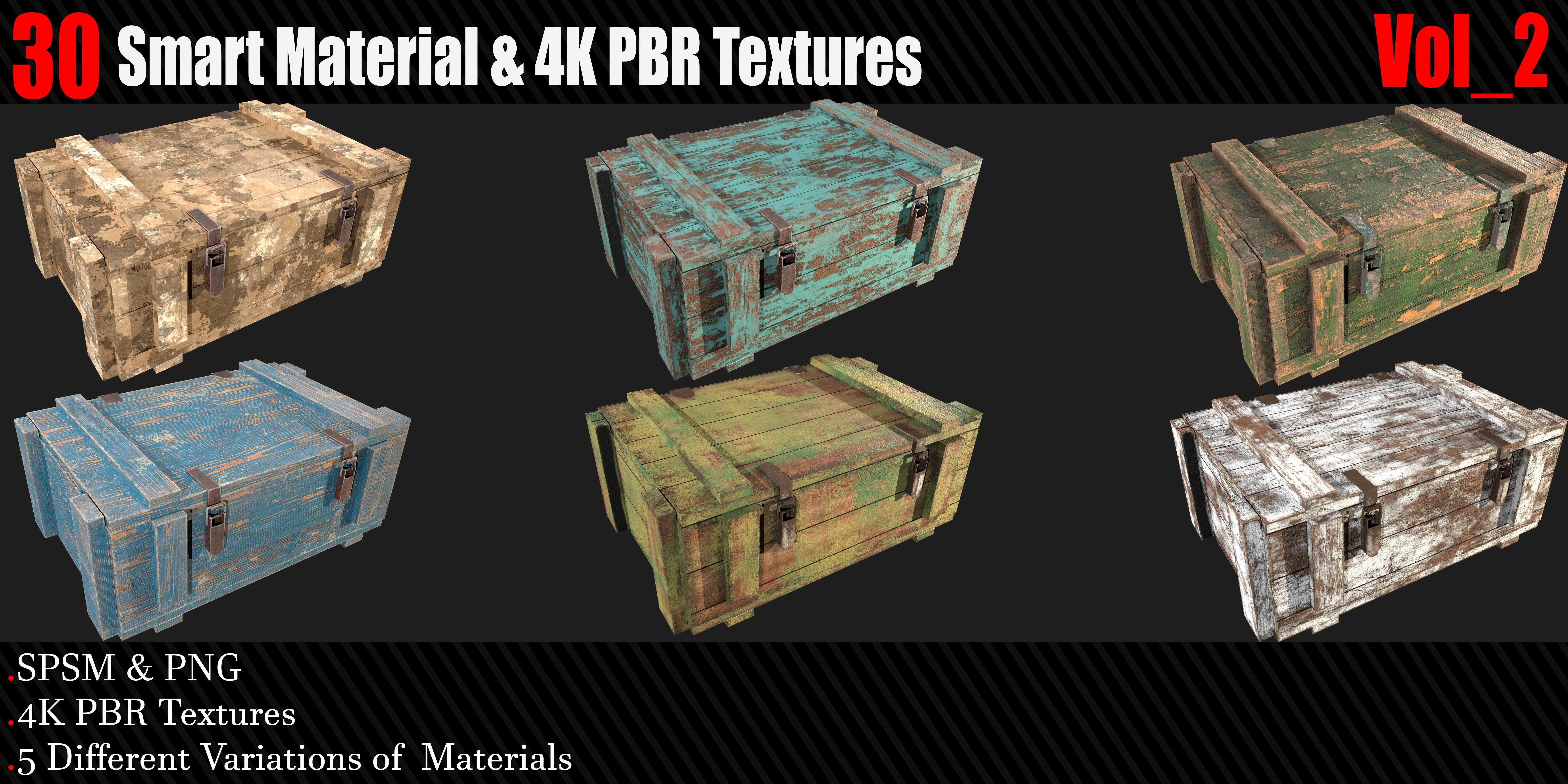 30 High Quality Smart Materials 4K PBR Texture Vol 2 Texture_4