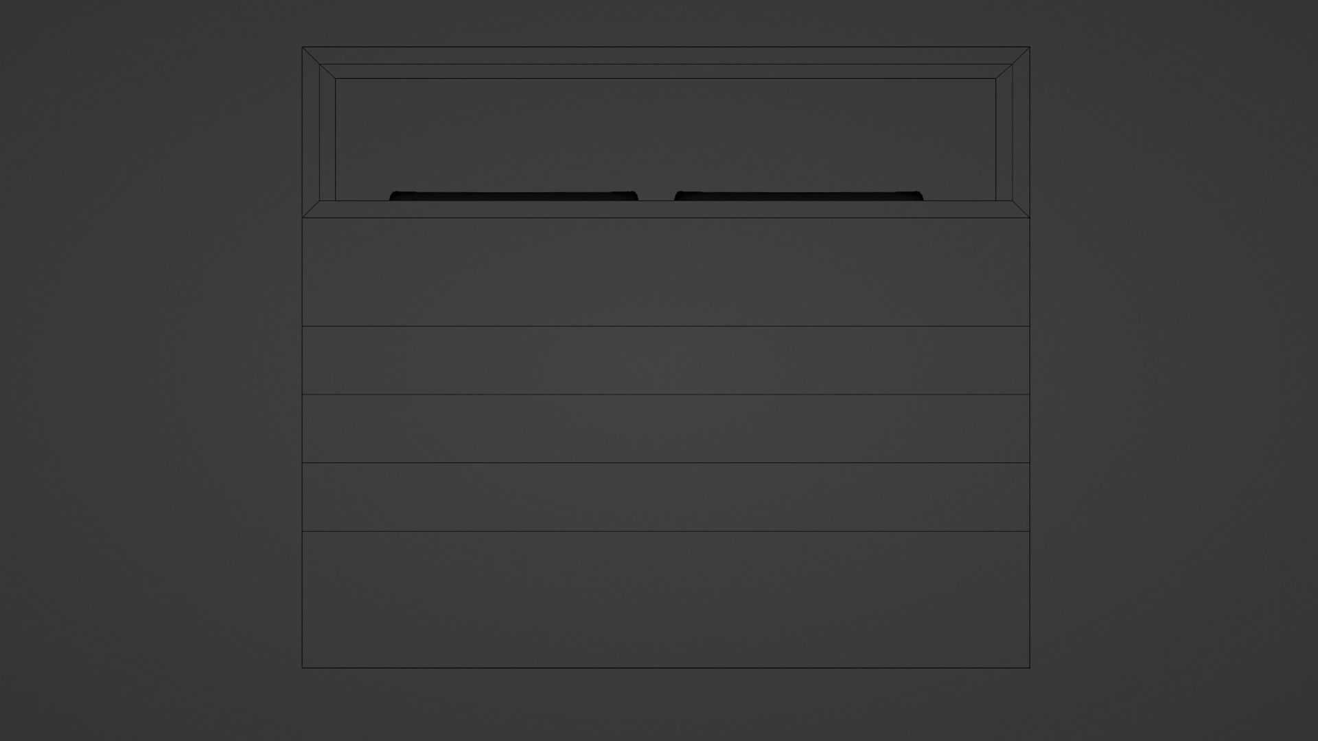 Minimal Wood Bed with Mattress Sheet and Pillow 3D model_11