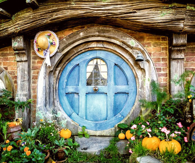 HOBBIT HOUSE DOOR 3D print model_10