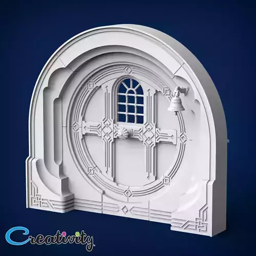 HOBBIT HOUSE DOOR 3D print model
