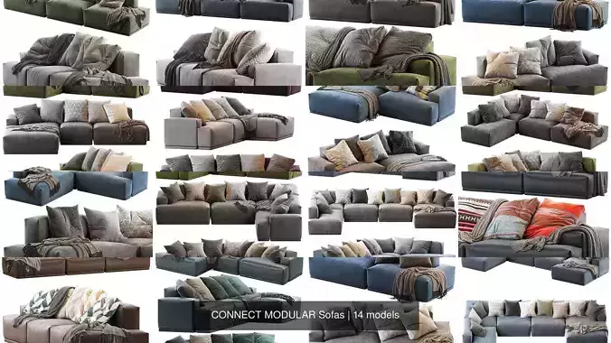 CONNECT MODULAR Sofas