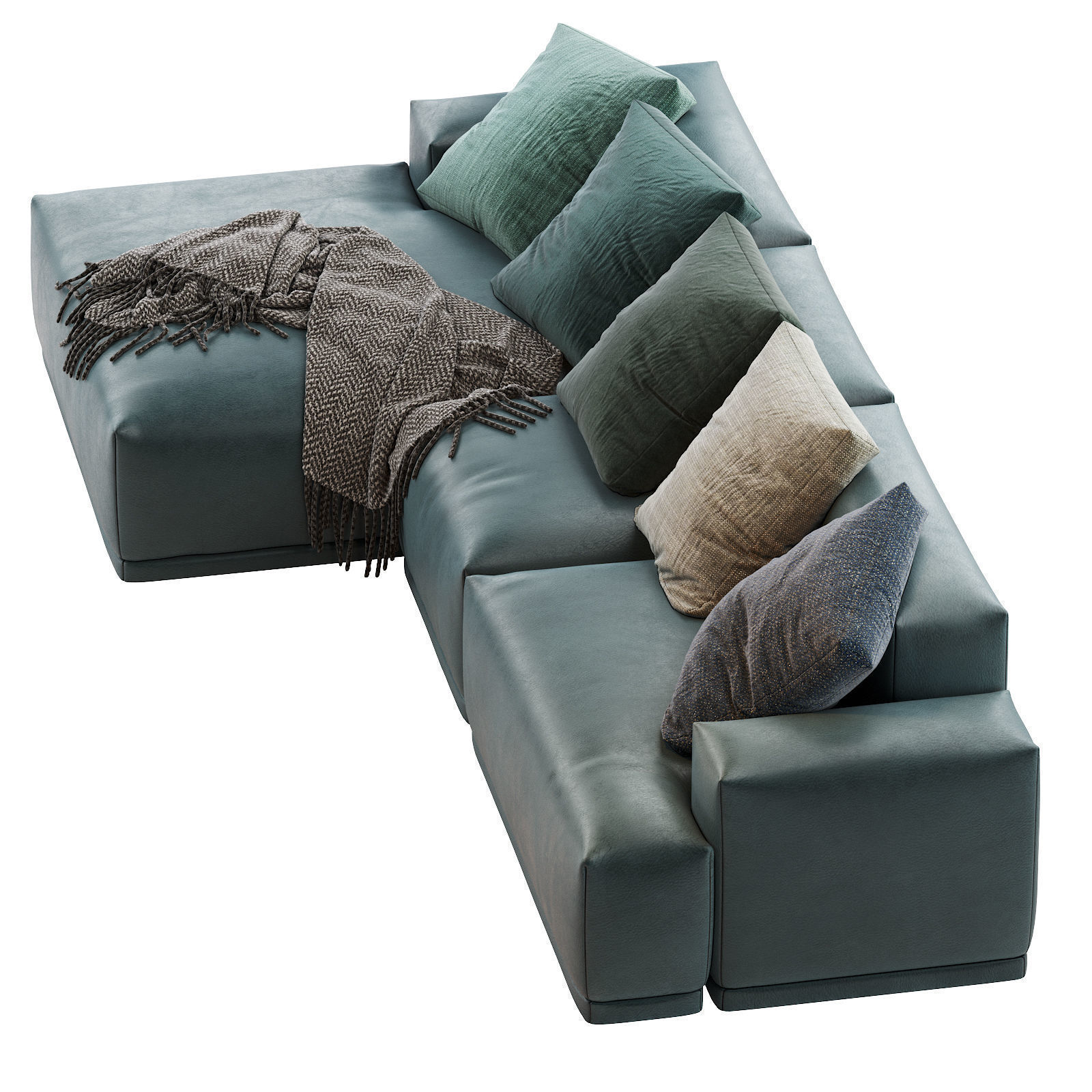 CONNECT MODULAR Sofas 3D Model Collection_22