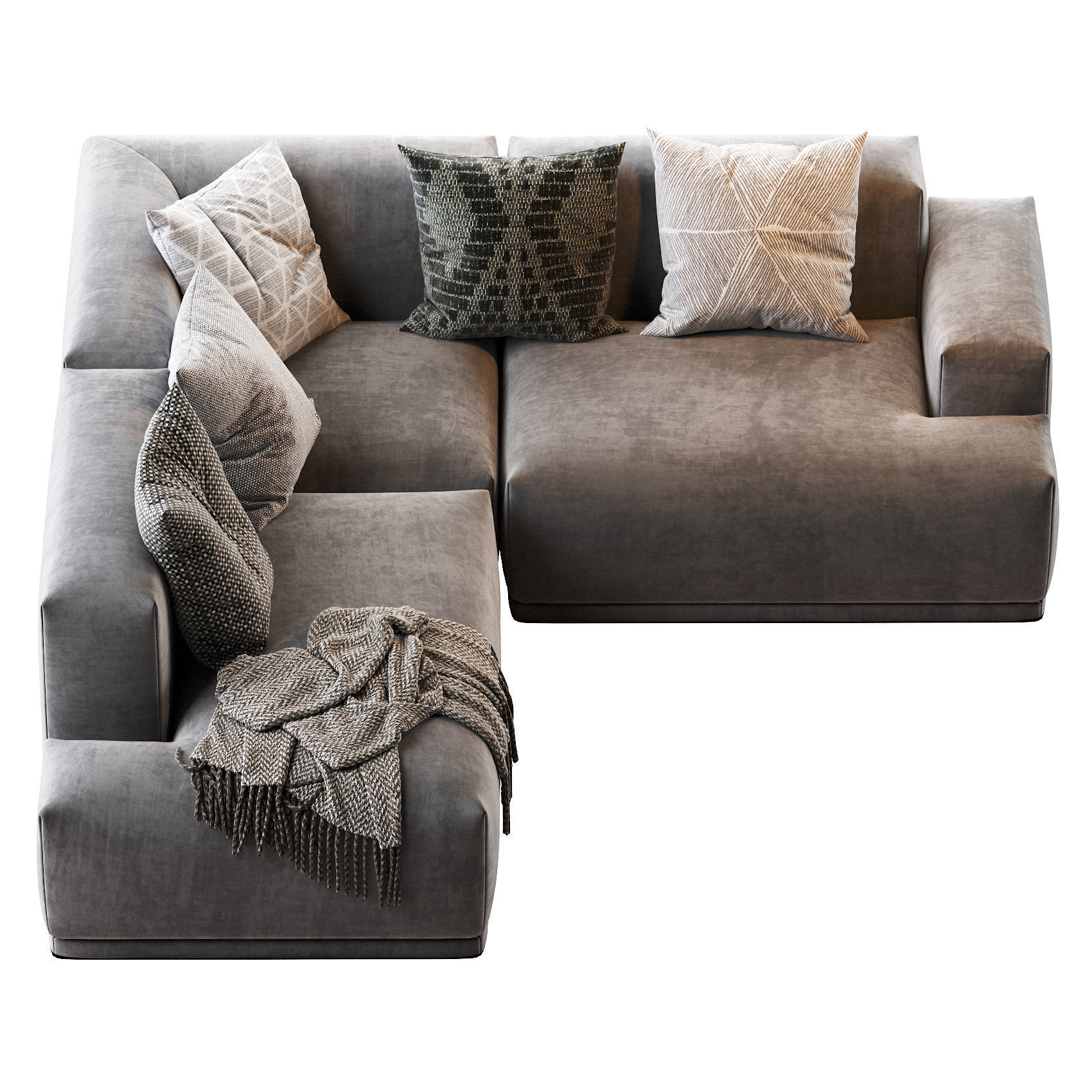CONNECT MODULAR Sofas 3D Model Collection_30
