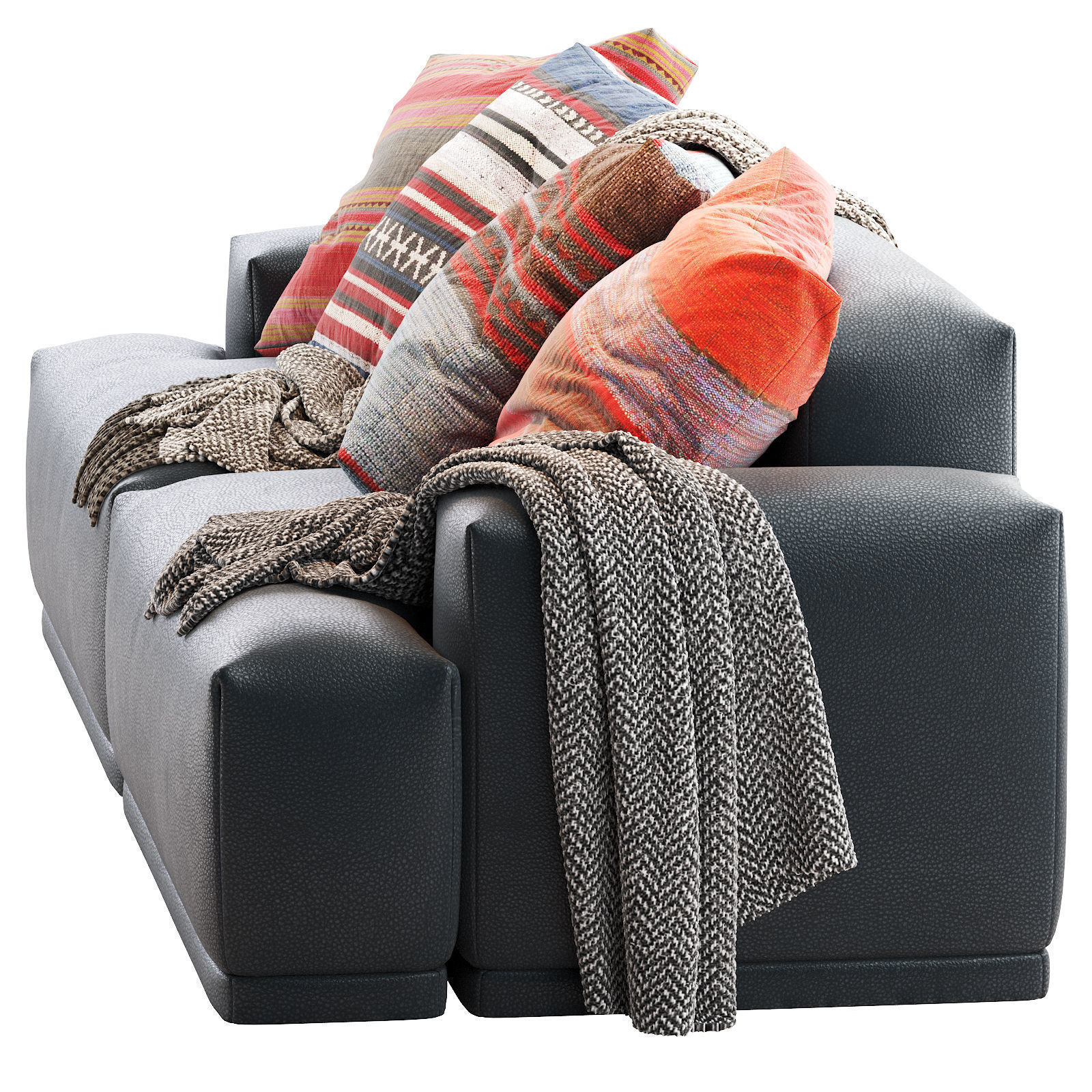 CONNECT MODULAR Sofas 3D Model Collection_34