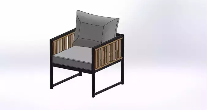 Sofa Single Polo 3D print model