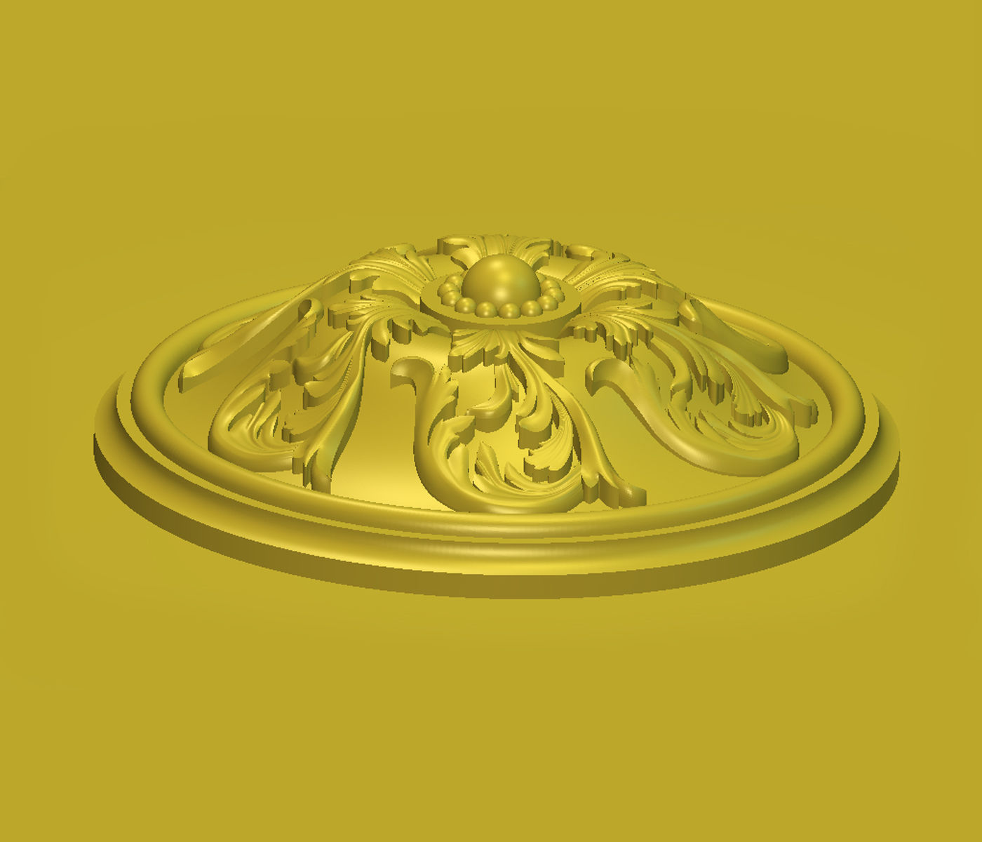 Rosette 04 3D model_5