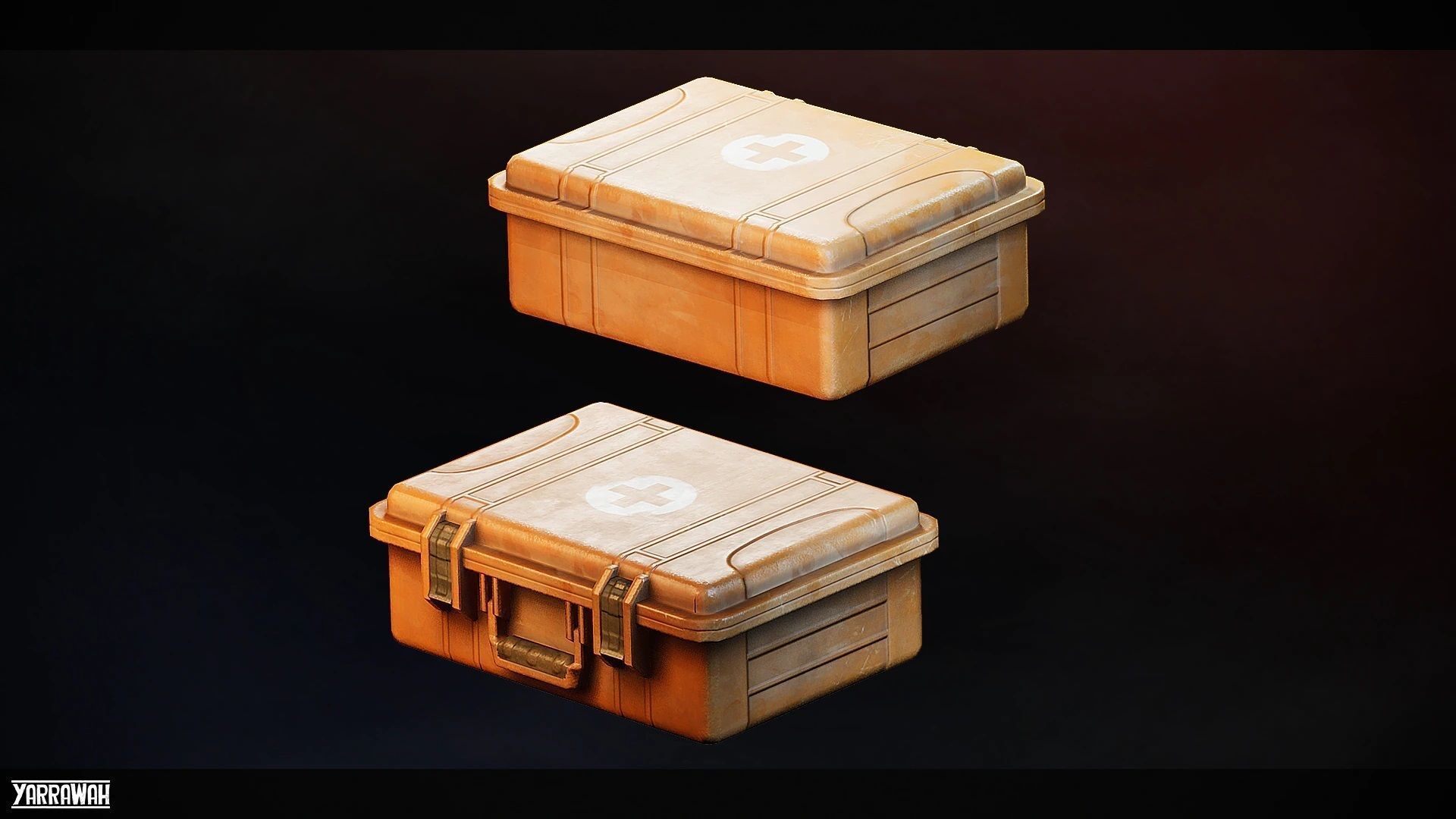 Ambulance - Interactable Vehicles UE4 UE5 Low-poly 3D model_8