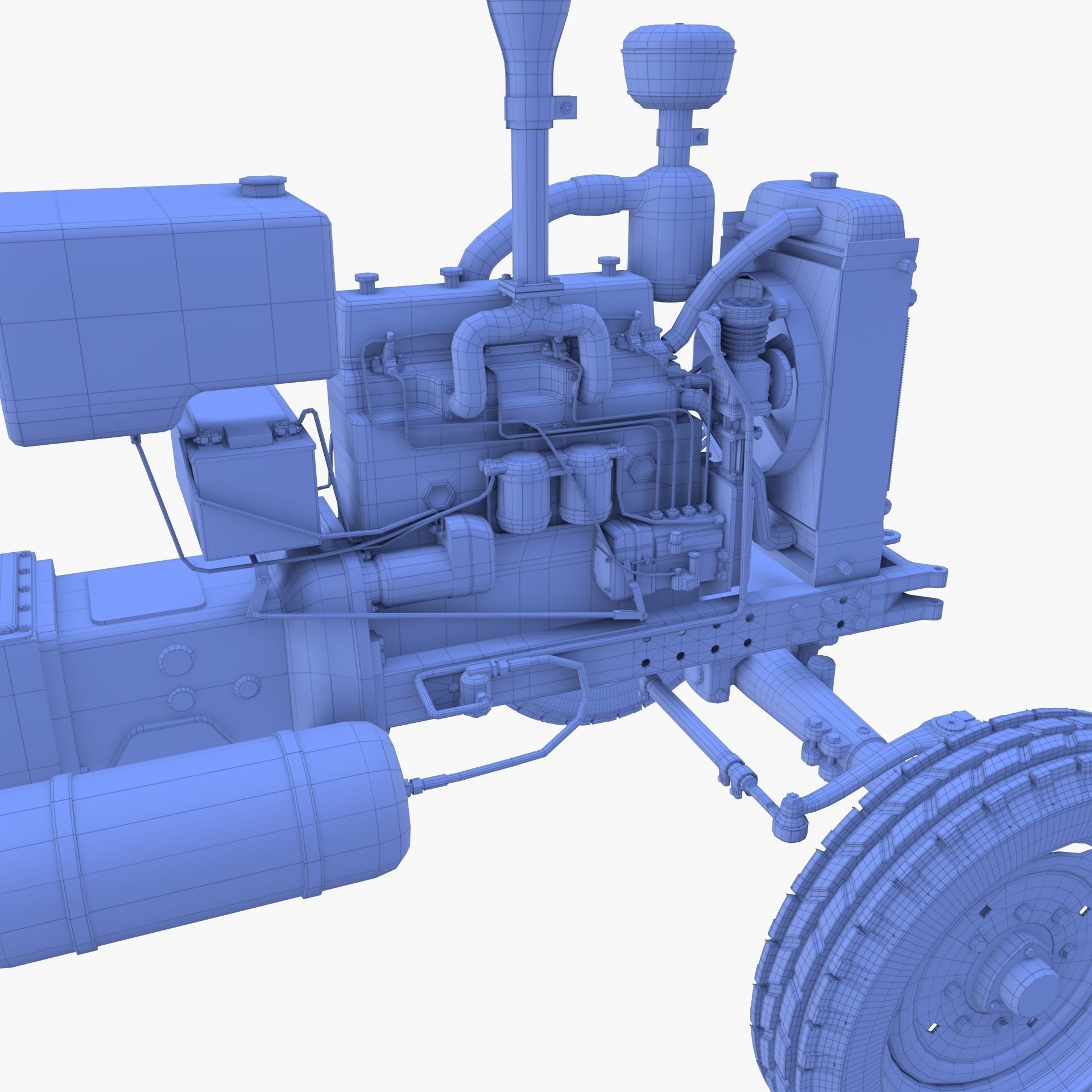 U650 Tractor v6 3D model_36