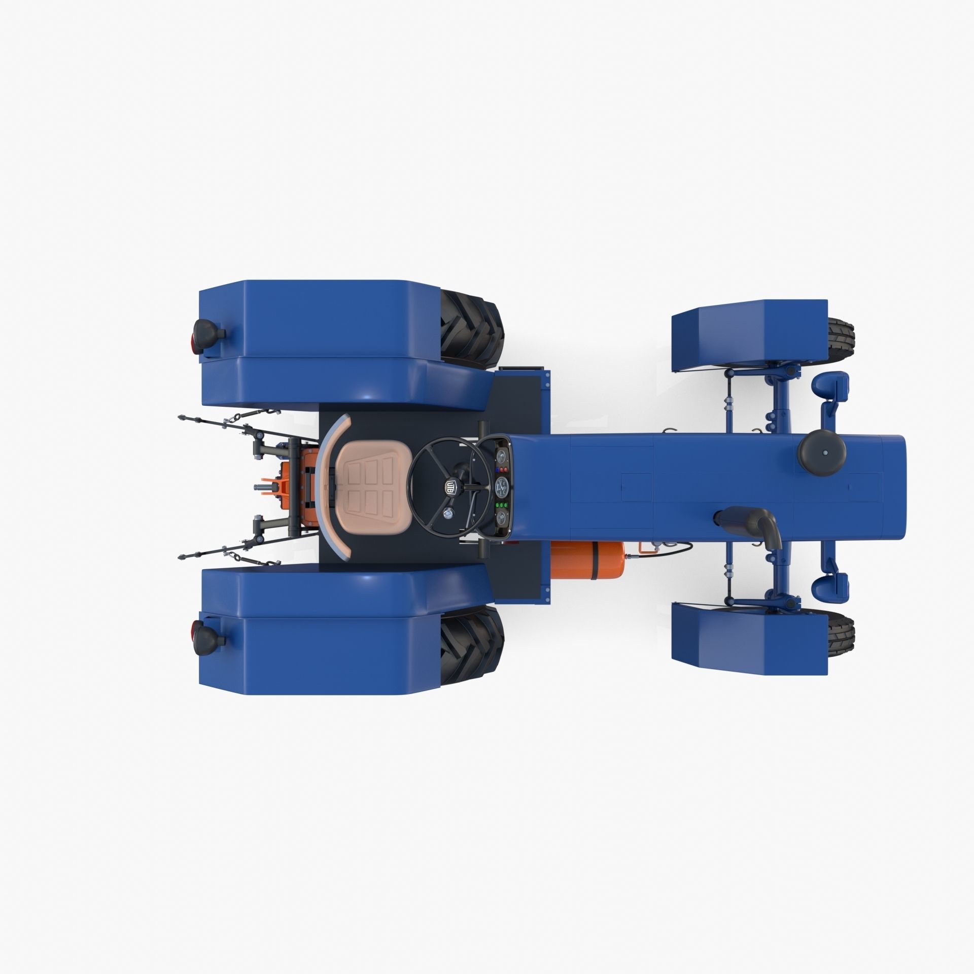 U650 Tractor v6 3D model_9