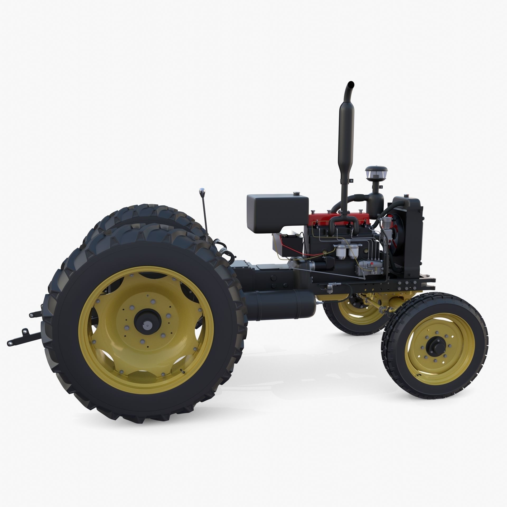 U650 Tractor v6 3D model_17
