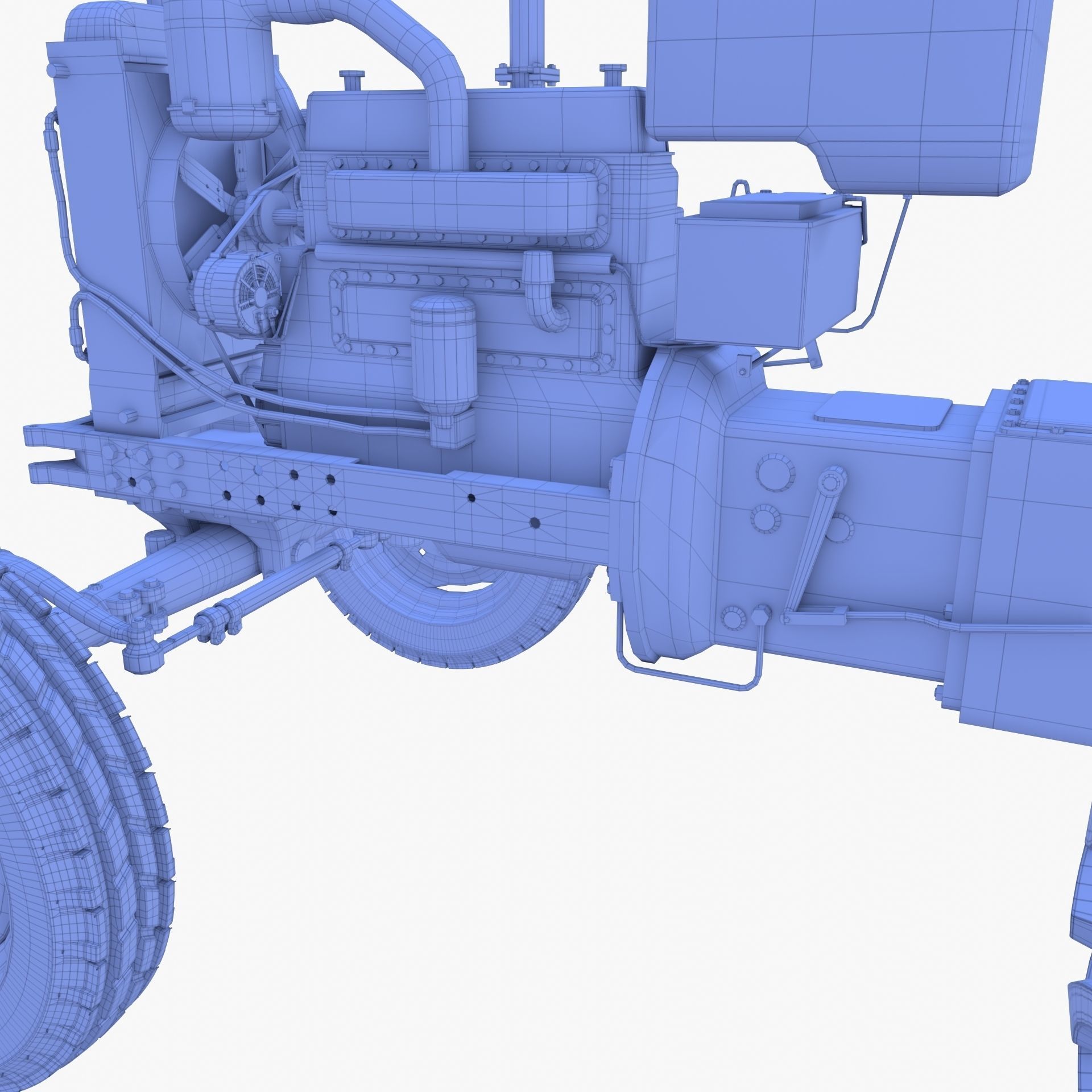 U650 Tractor v6 3D model_33