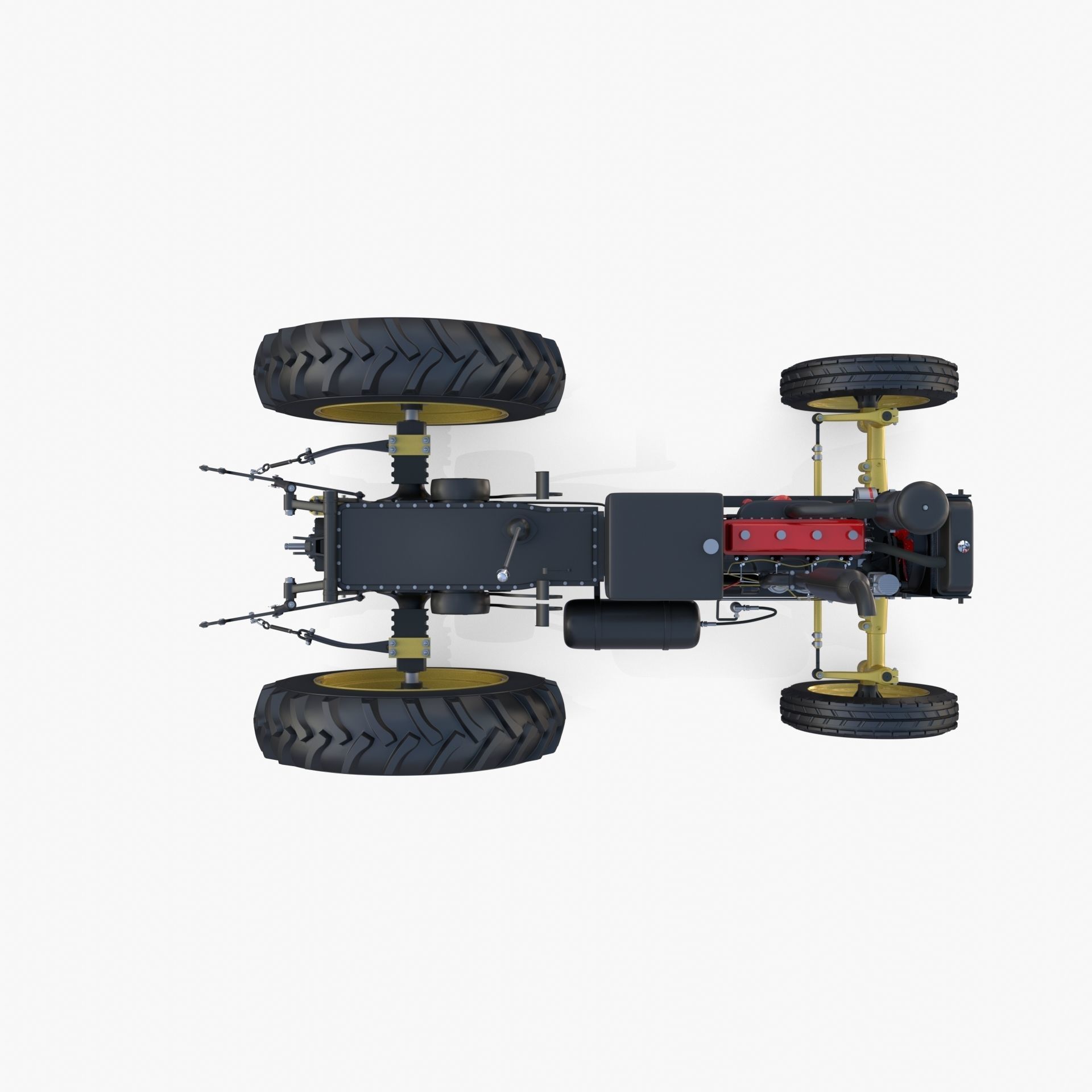 U650 Tractor v6 3D model_20