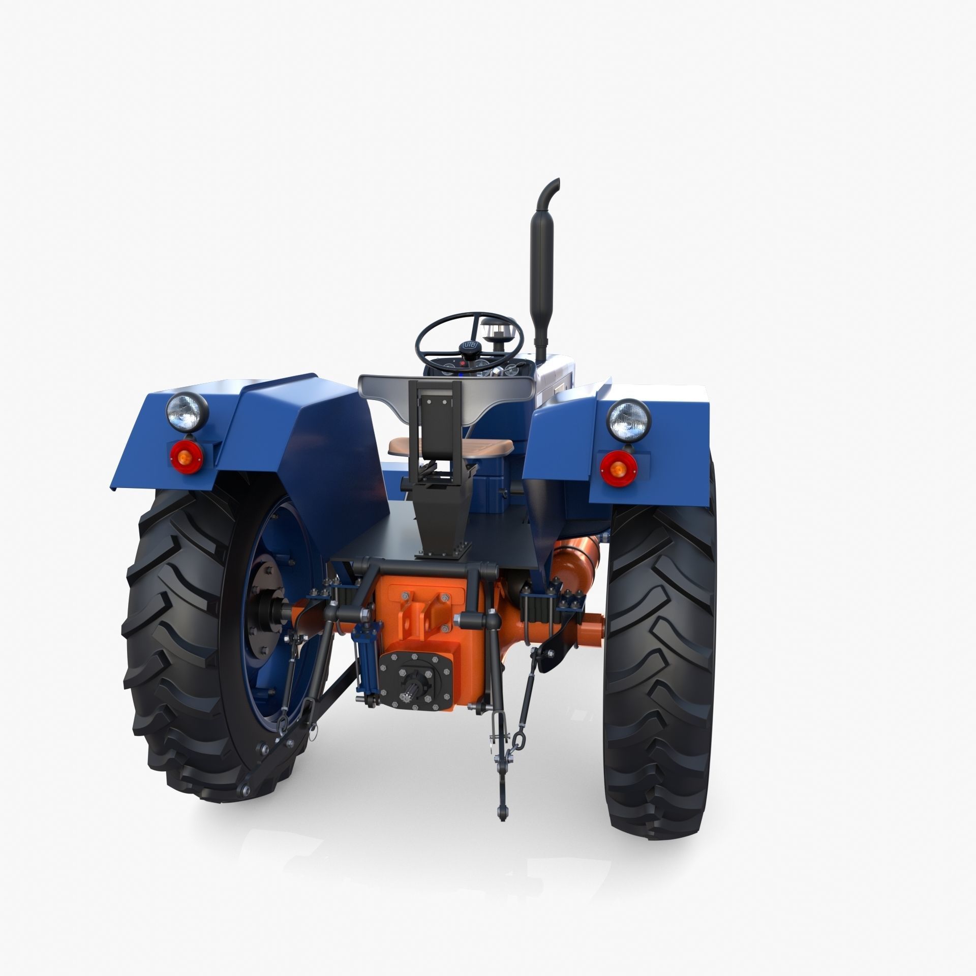 U650 Tractor v6 3D model_5