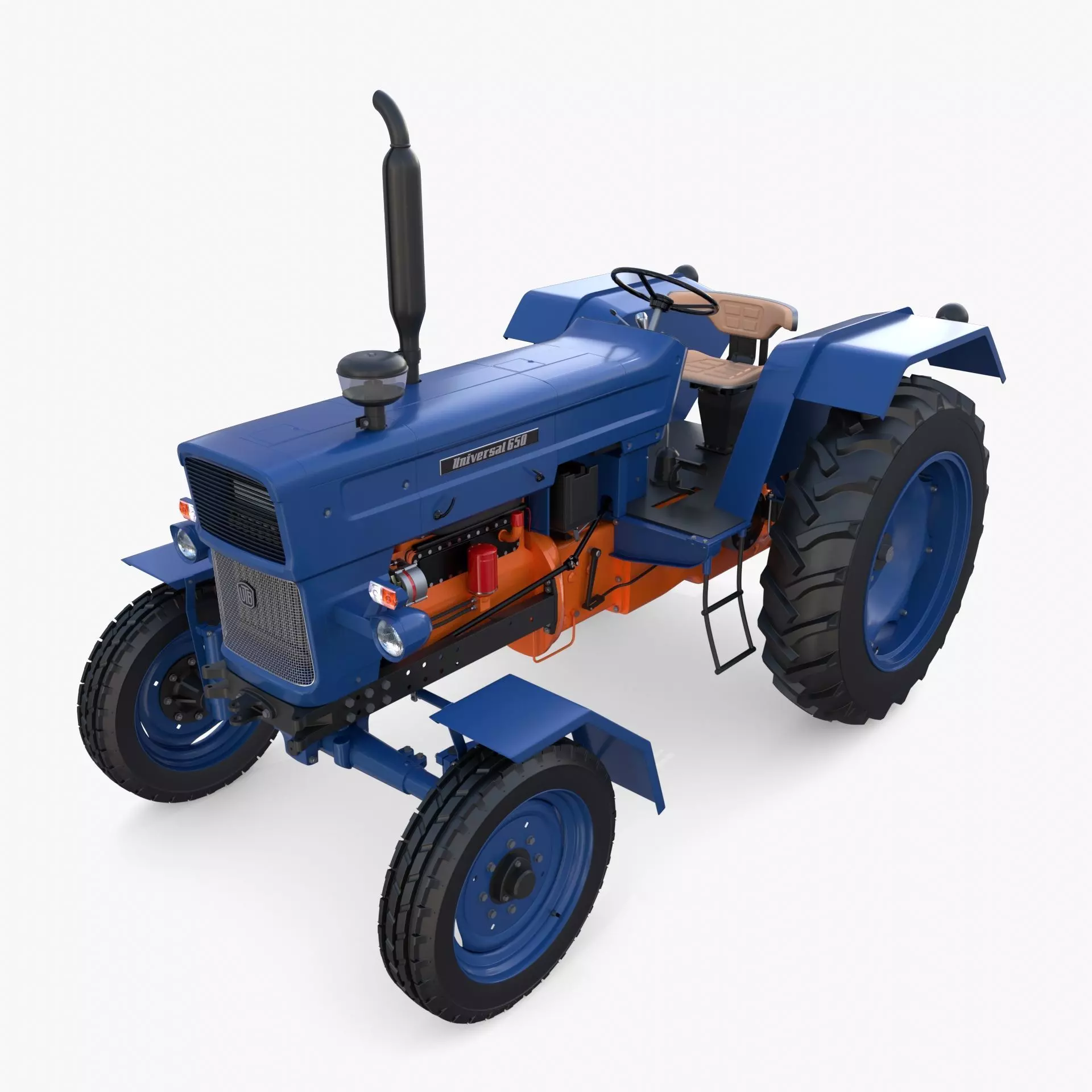 U650 Tractor v6 3D model_0
