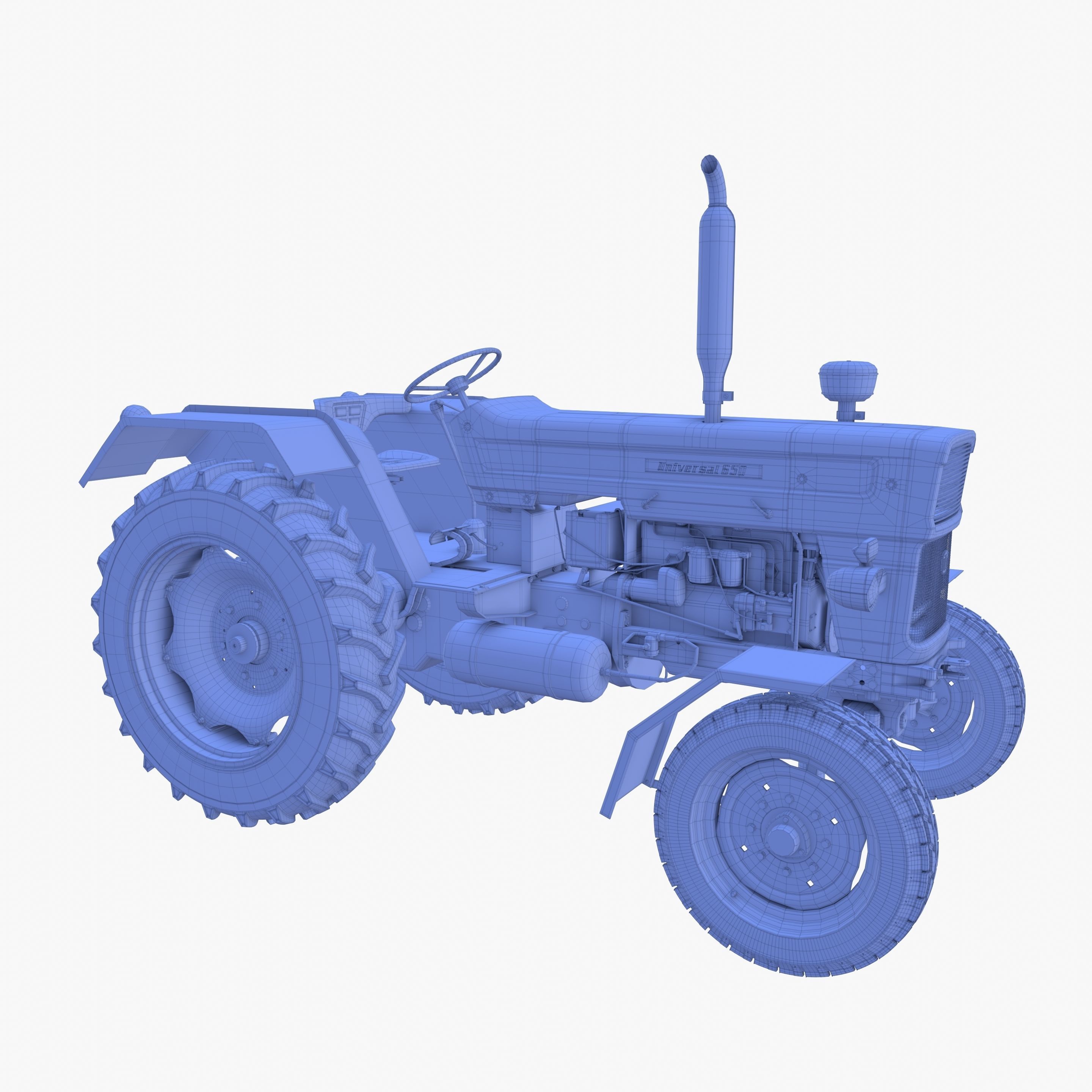 U650 Tractor v6 3D model_40