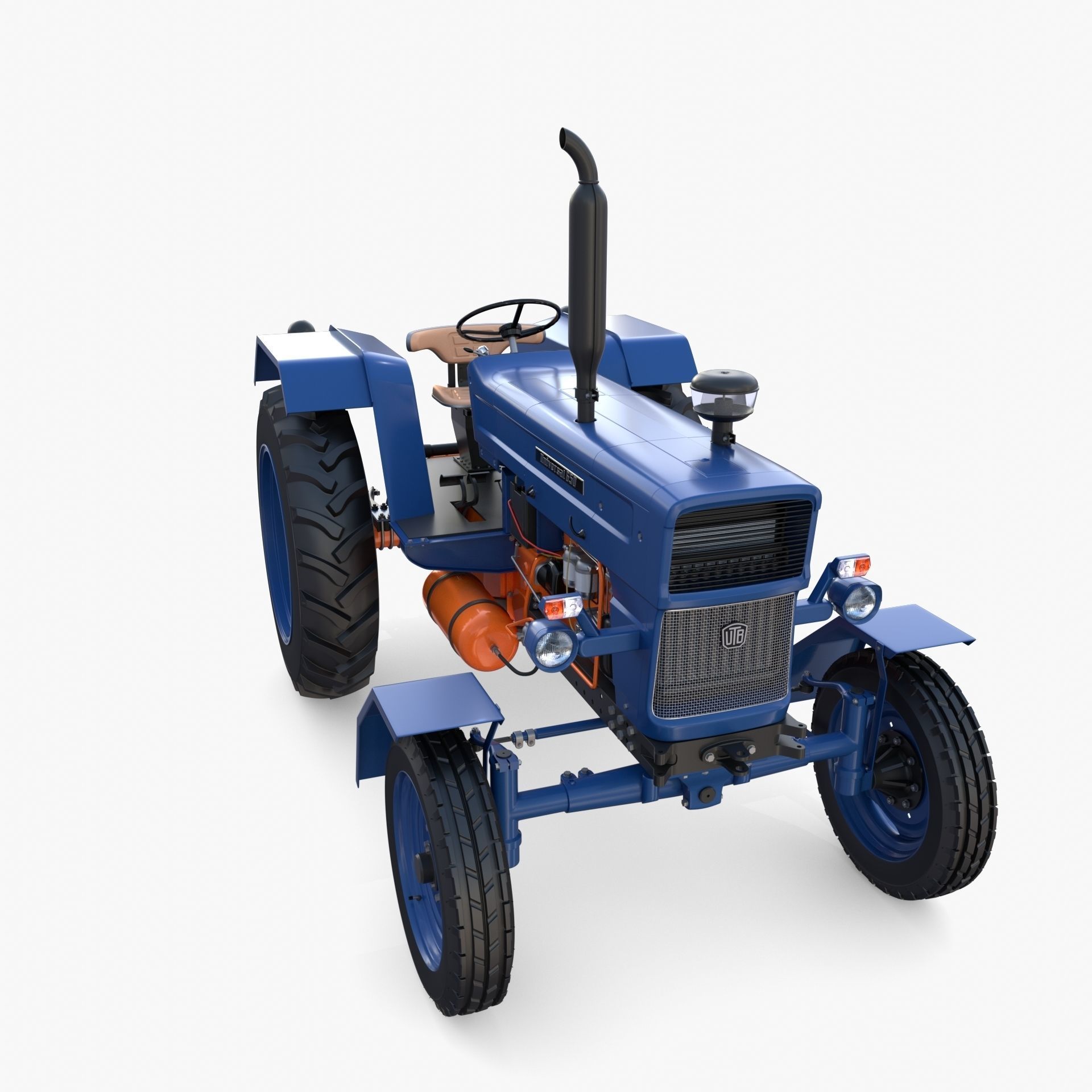 U650 Tractor v6 3D model_8