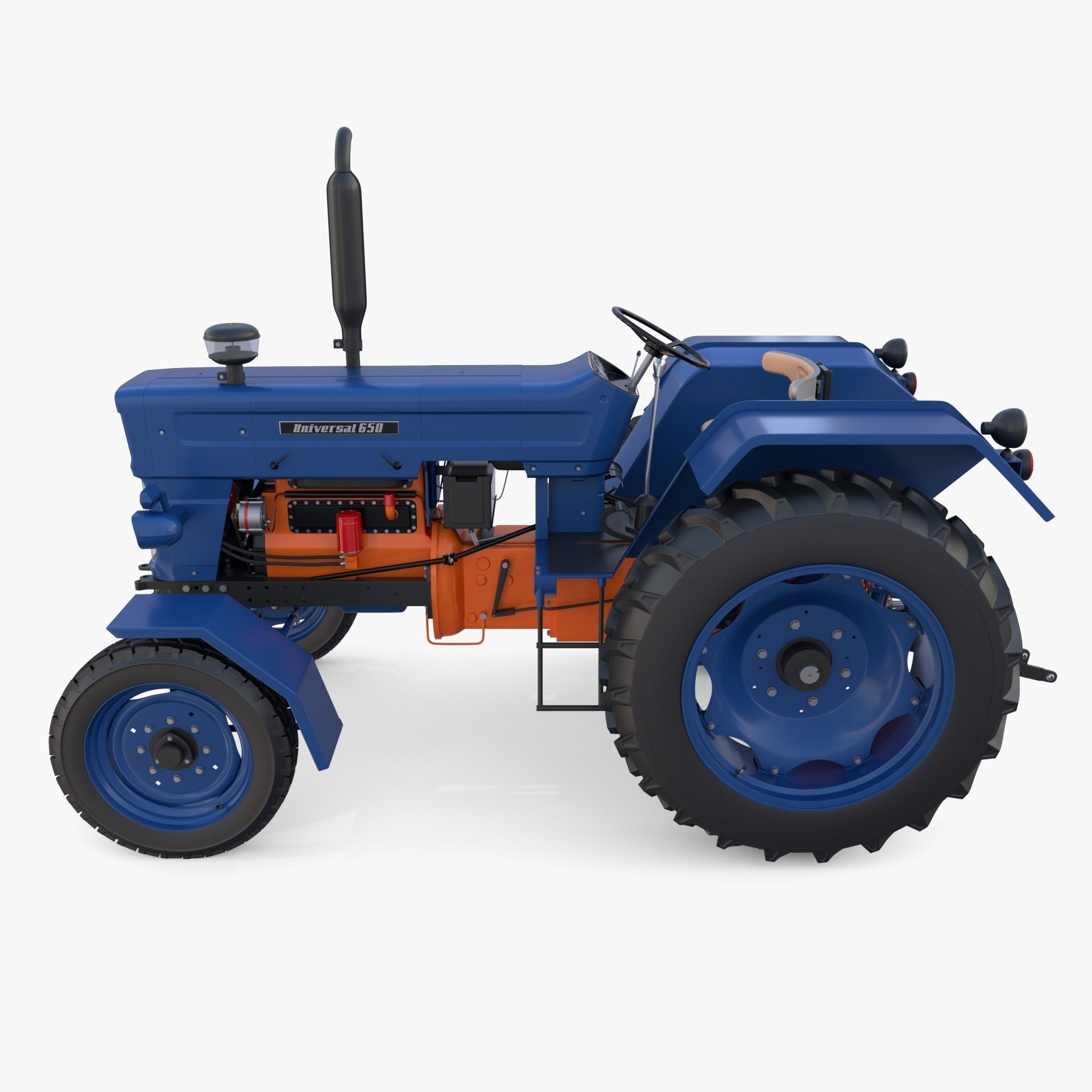U650 Tractor v6 3D model_7