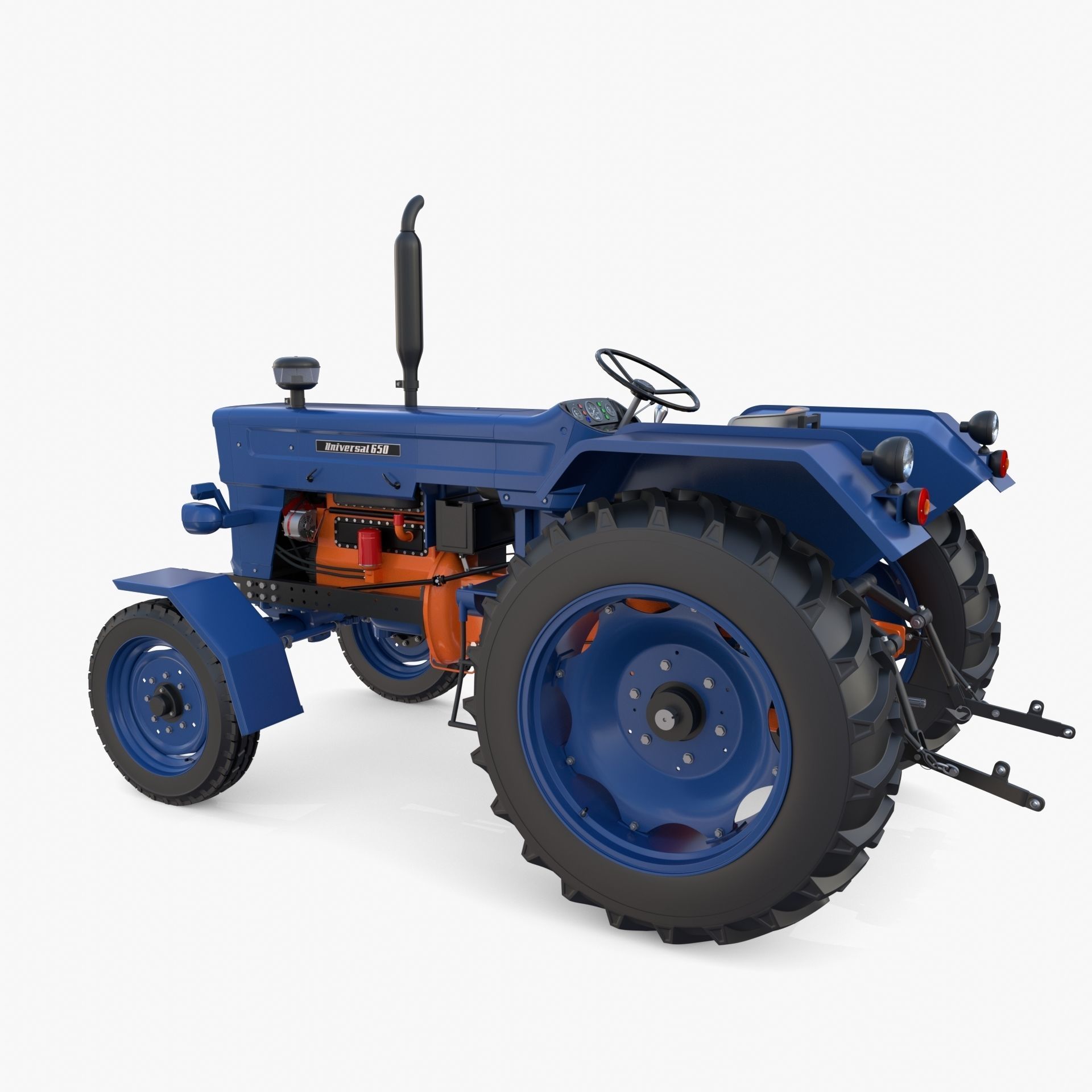 U650 Tractor v6 3D model_4