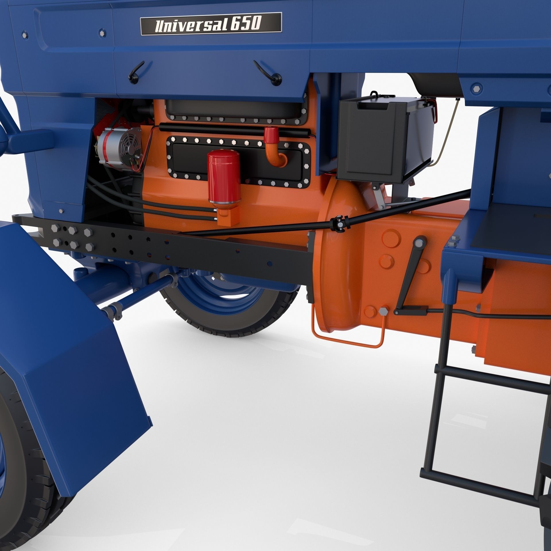 U650 Tractor v6 3D model_10