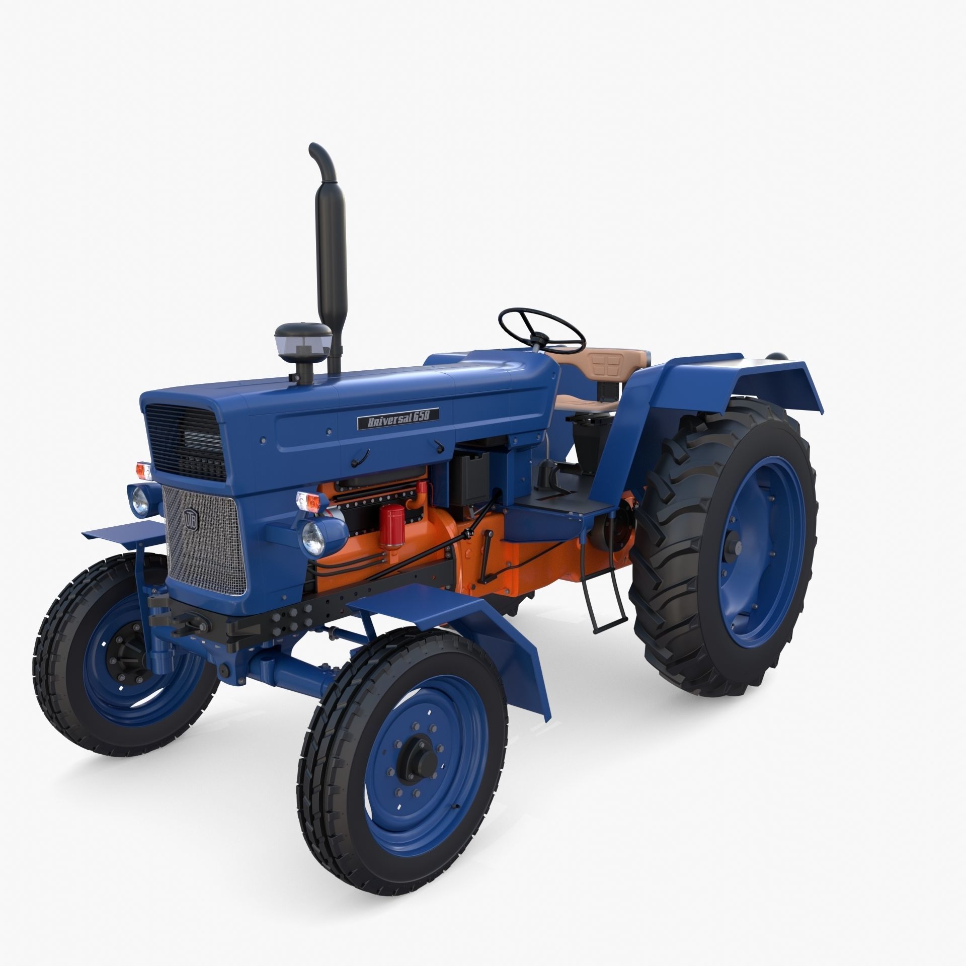 U650 Tractor v6 3D model_3