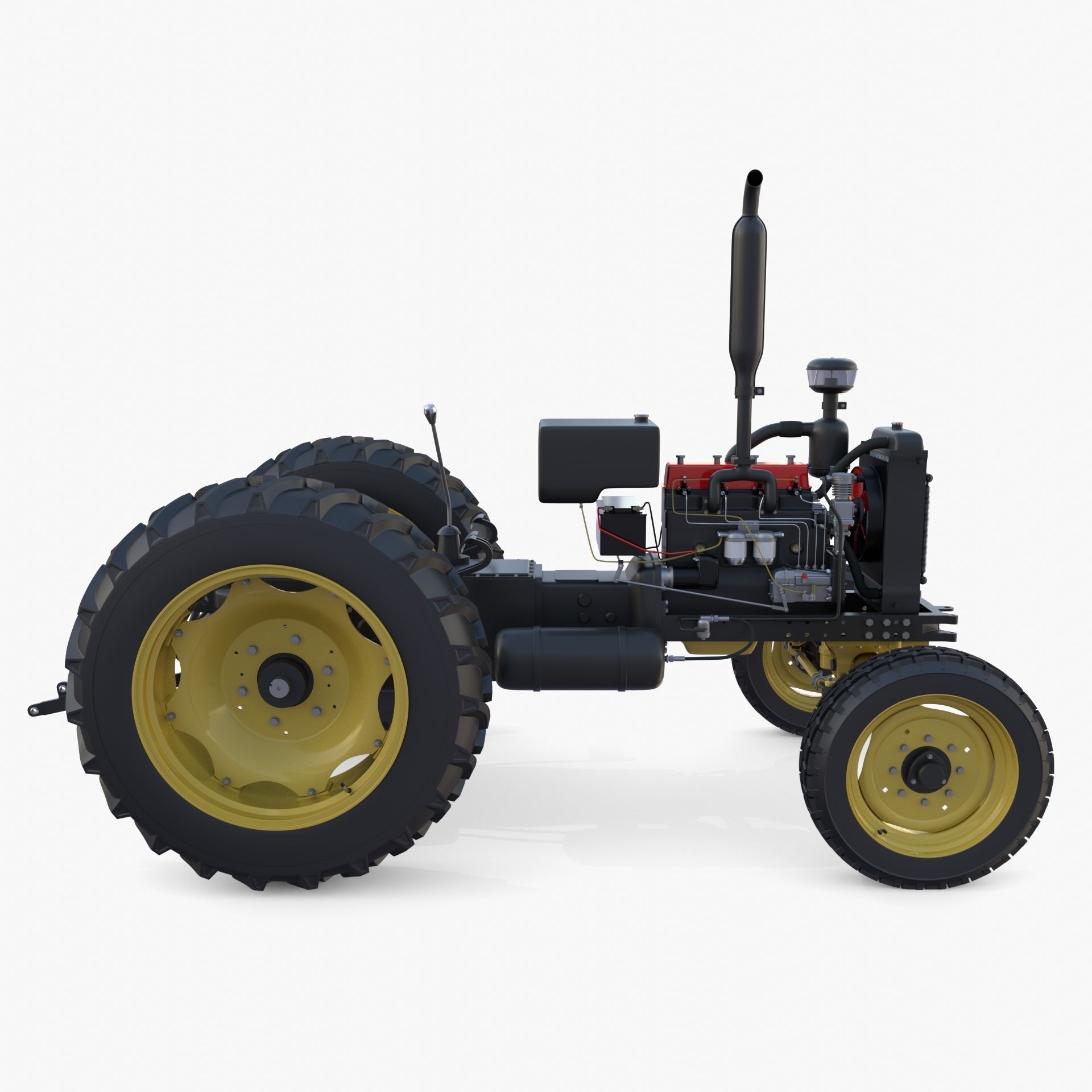 U650 Tractor v6 3D model_18