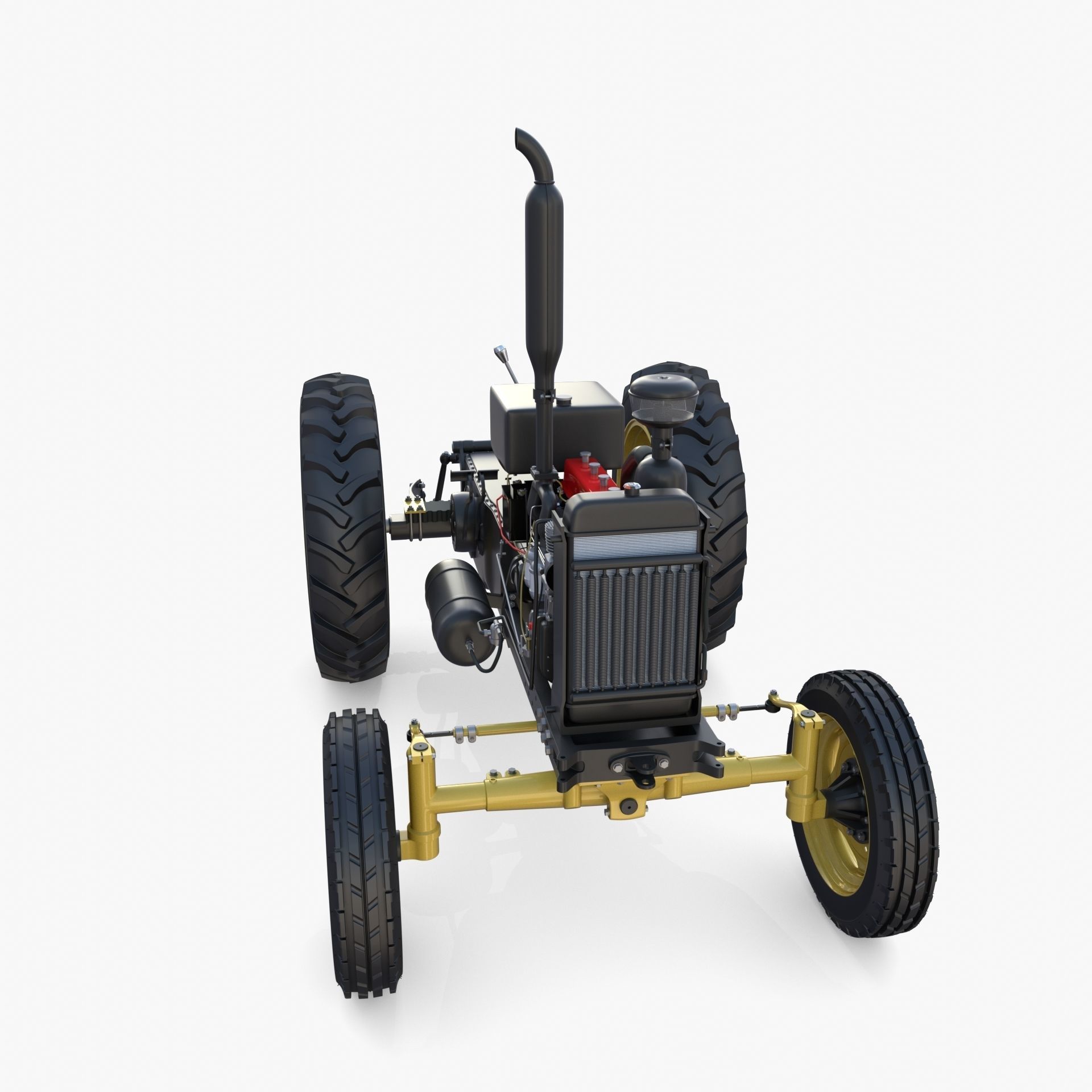 U650 Tractor v6 3D model_19