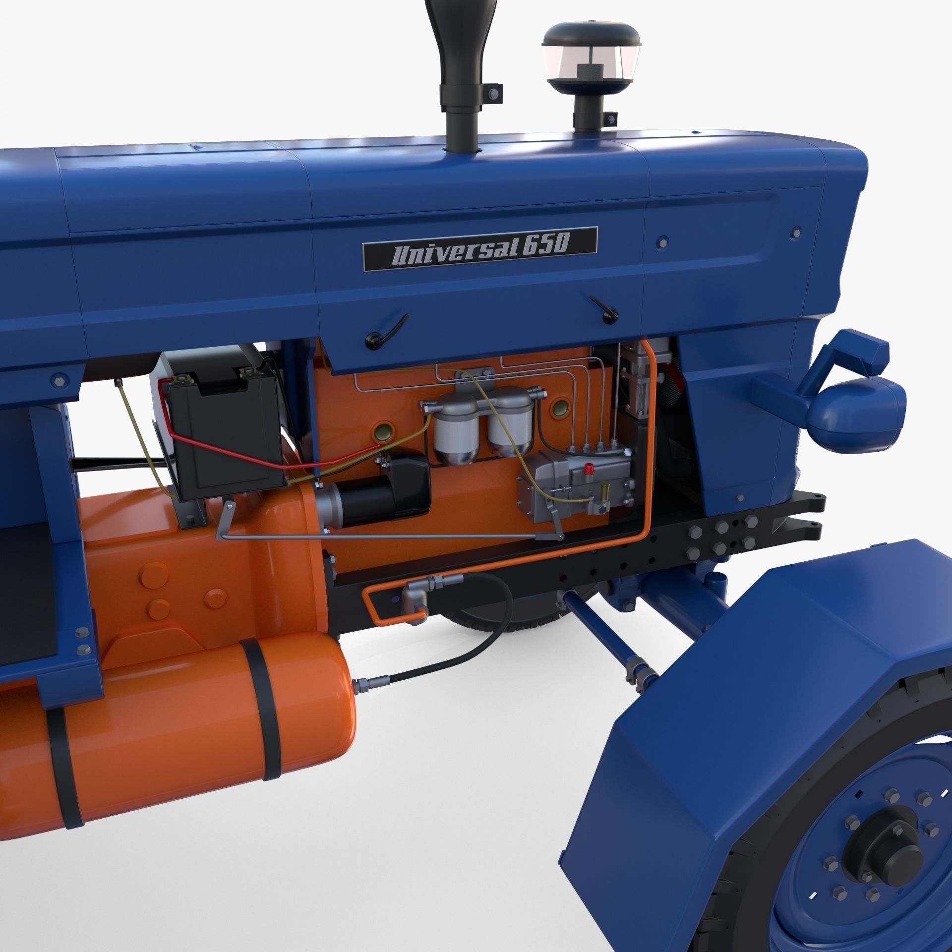 U650 Tractor v6 3D model_12