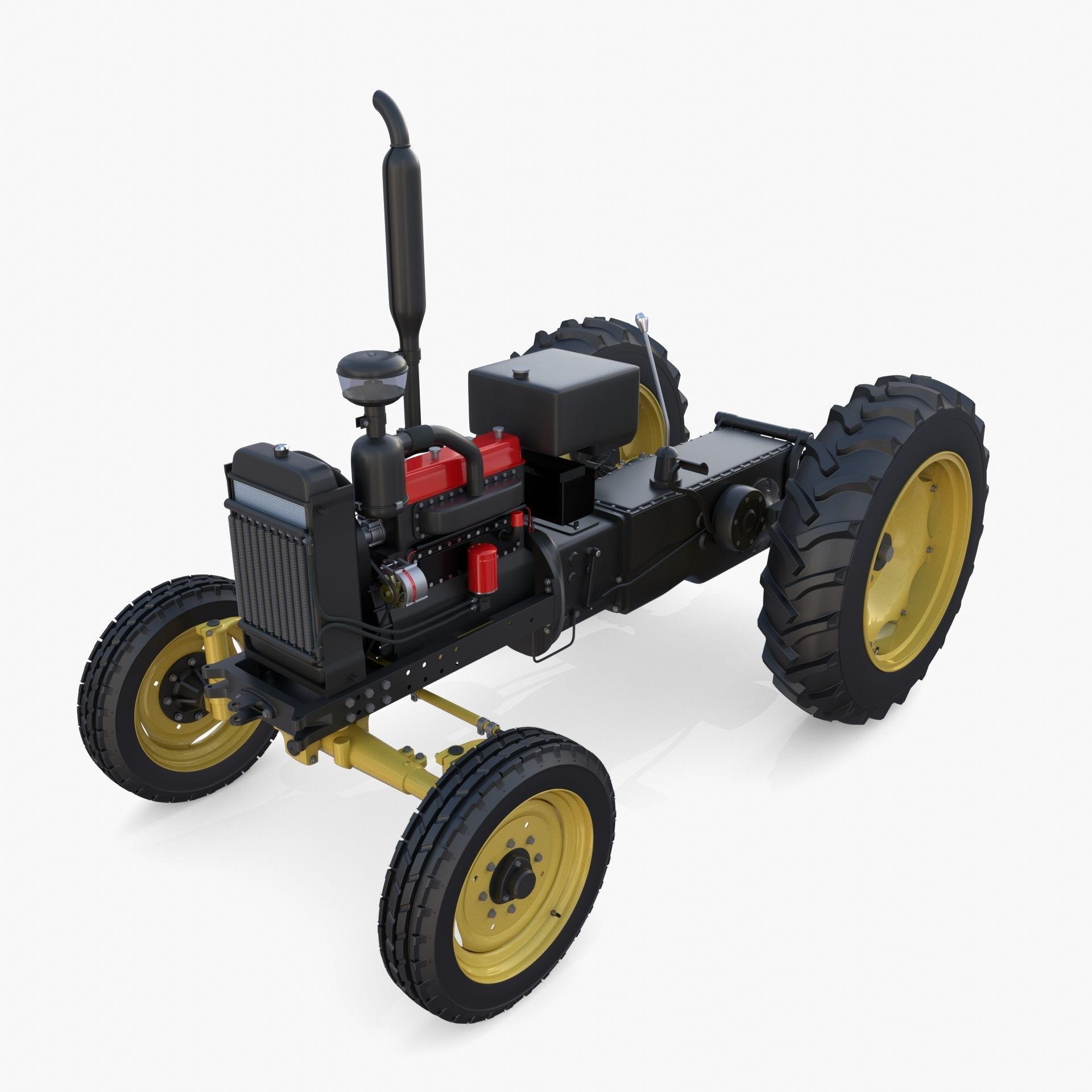 U650 Tractor v6 3D model_22