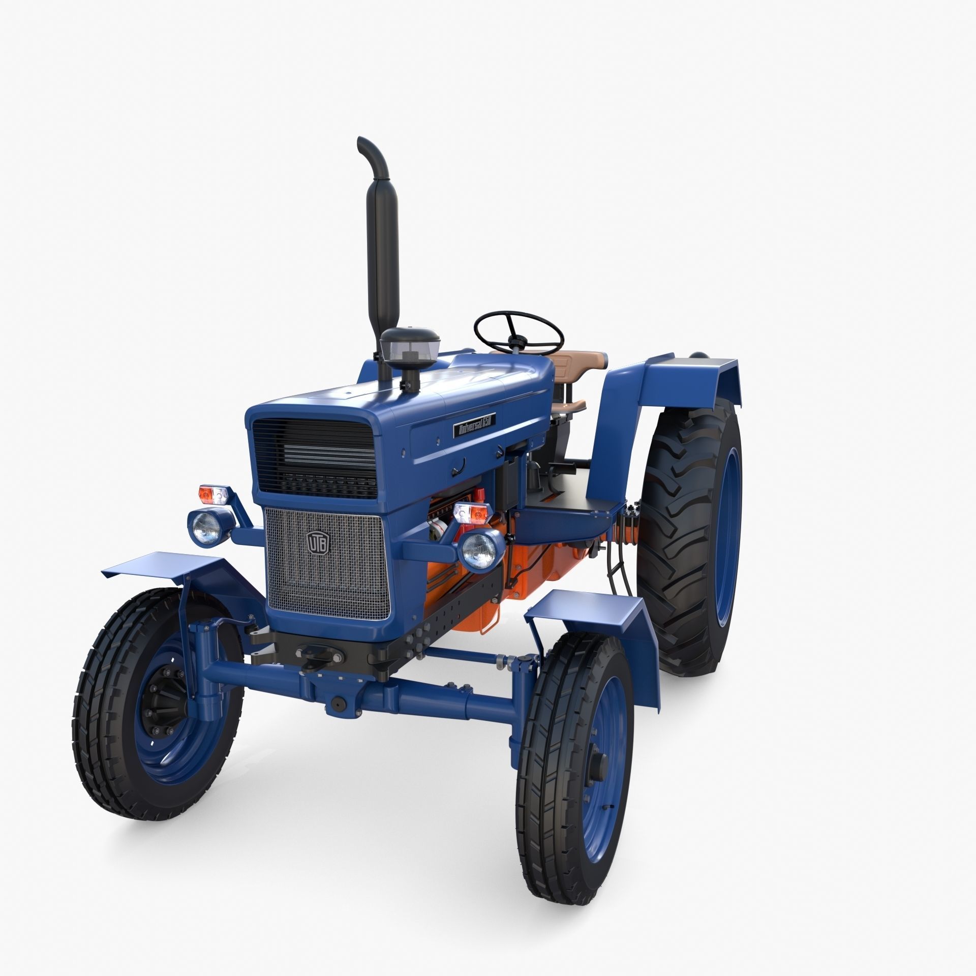 U650 Tractor v6 3D model_2