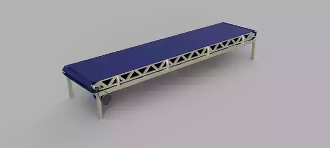 Industrial Slat Conveyor