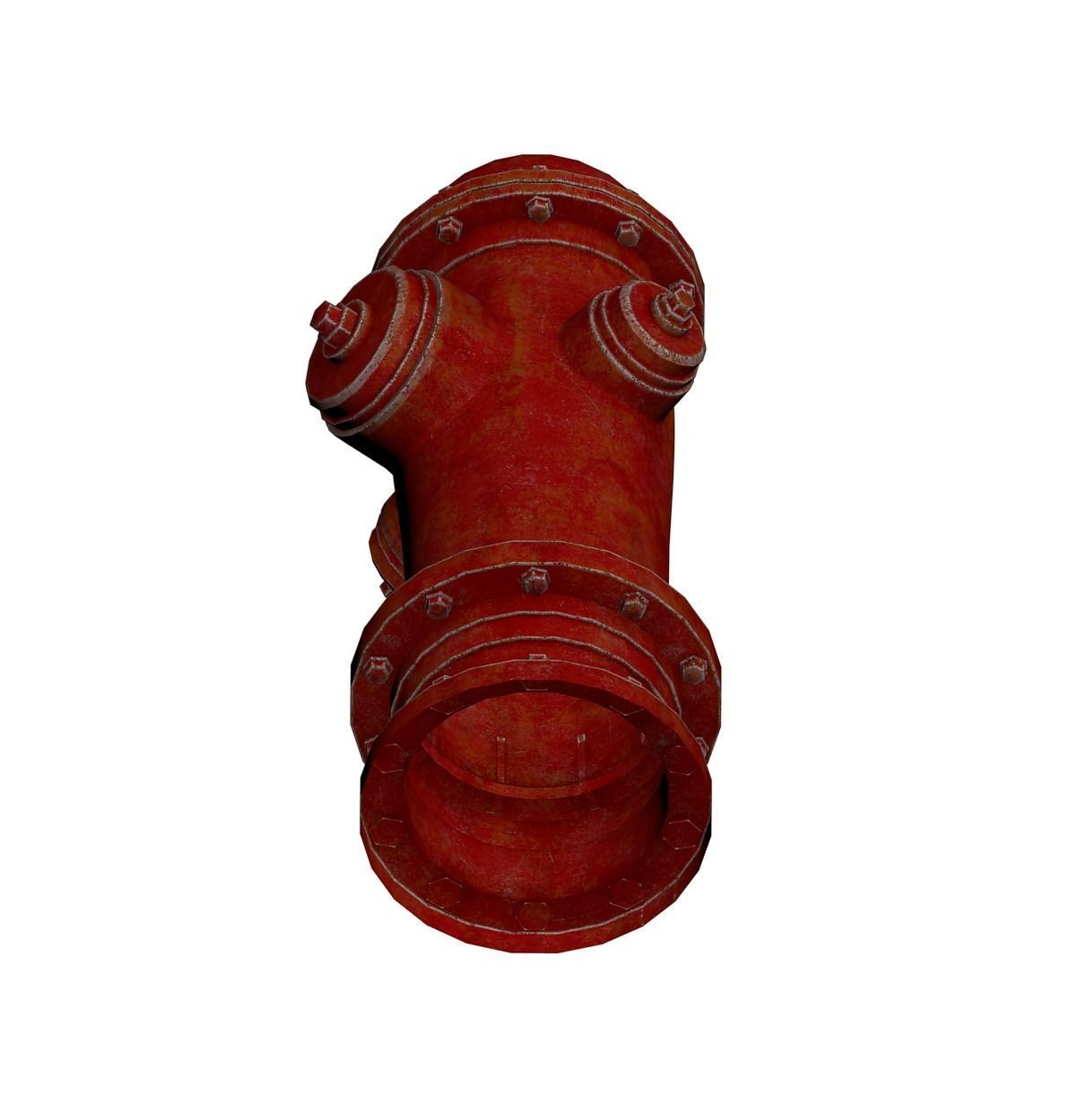 Fire Hydrant 3D model_4
