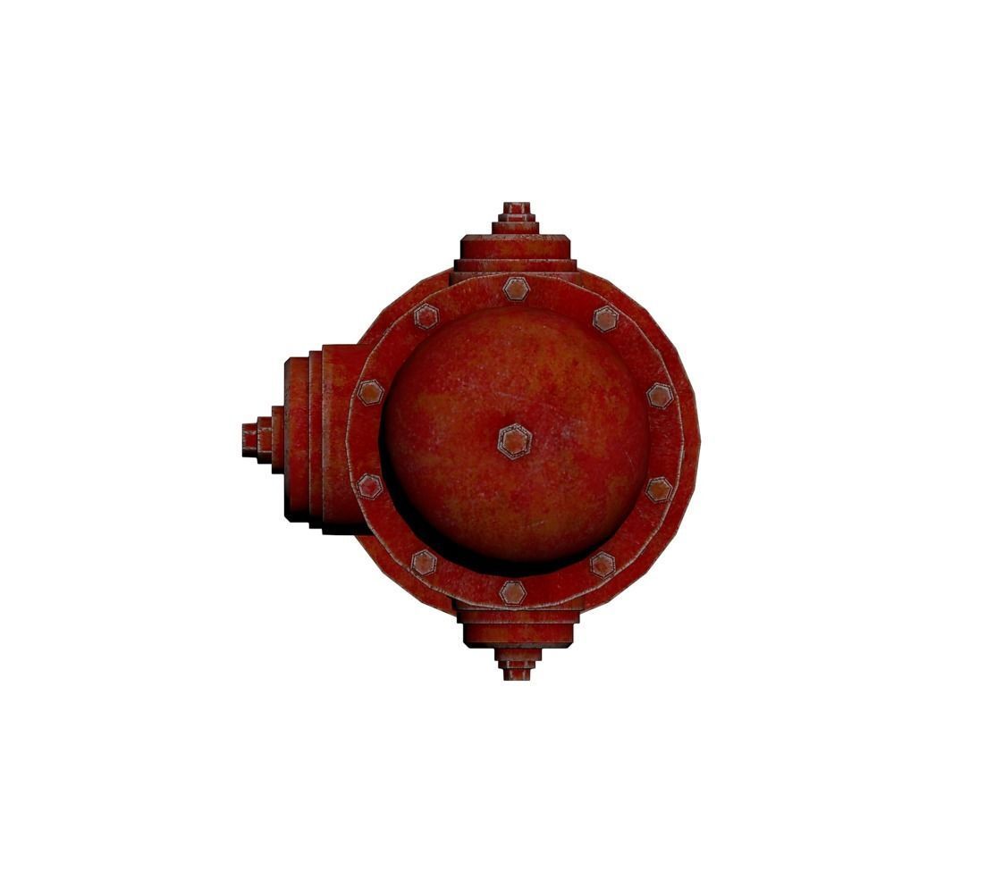 Fire Hydrant 3D model_3