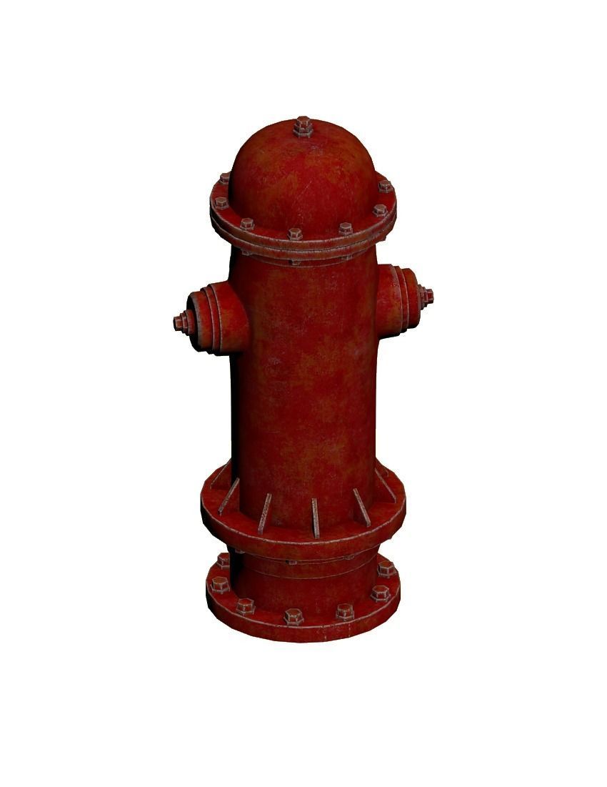 Fire Hydrant 3D model_2