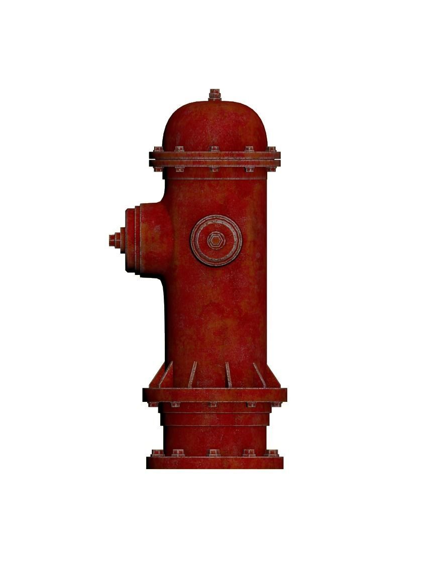 Fire Hydrant 3D model_1