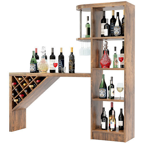 Wine Bar Set 01 3D model 3