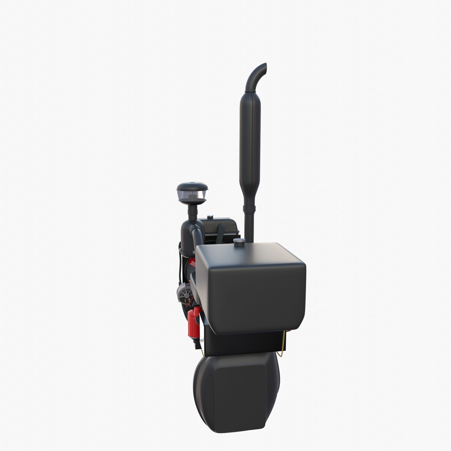 Tractor Engine Full 3D model_5