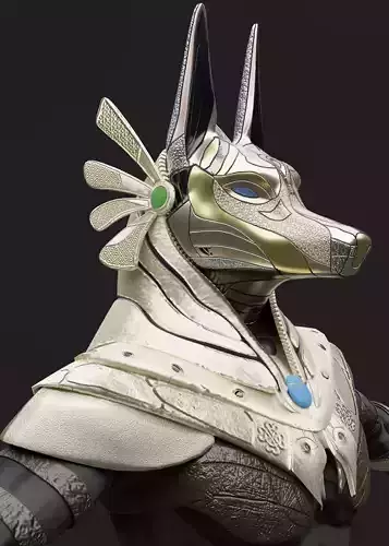 Anubis God Of Egypt  3D model