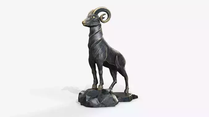 Goat Sculpture