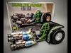 Pulling tractor with 4 jet engines Scale 1 to 25 3D print model_2