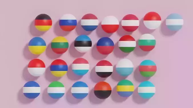 Flag of Ball Collection 1