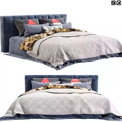 Adairs Bed 3D model