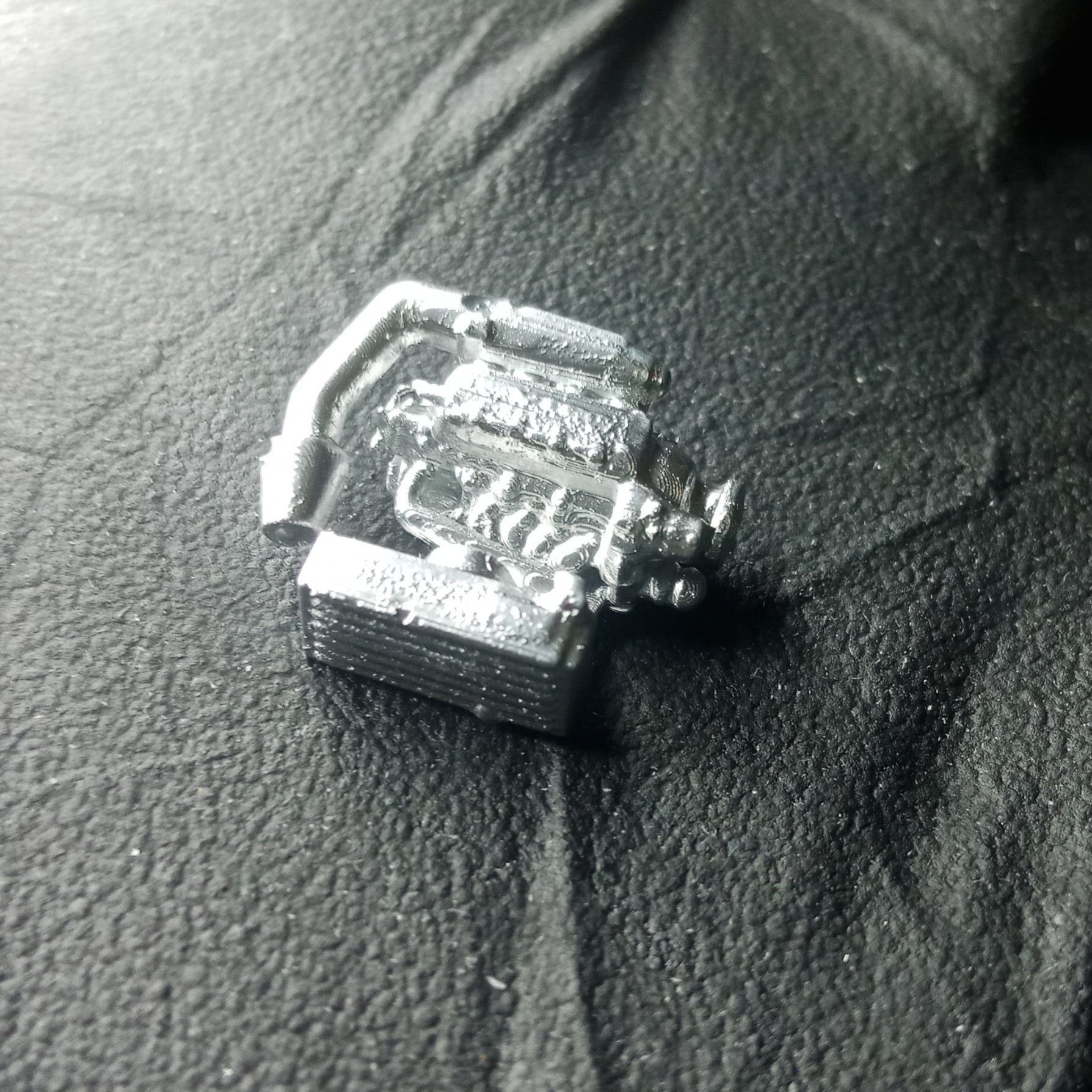 1 64 scale D16 Engine Diecast Hot Wheels CRX 3D print model_4