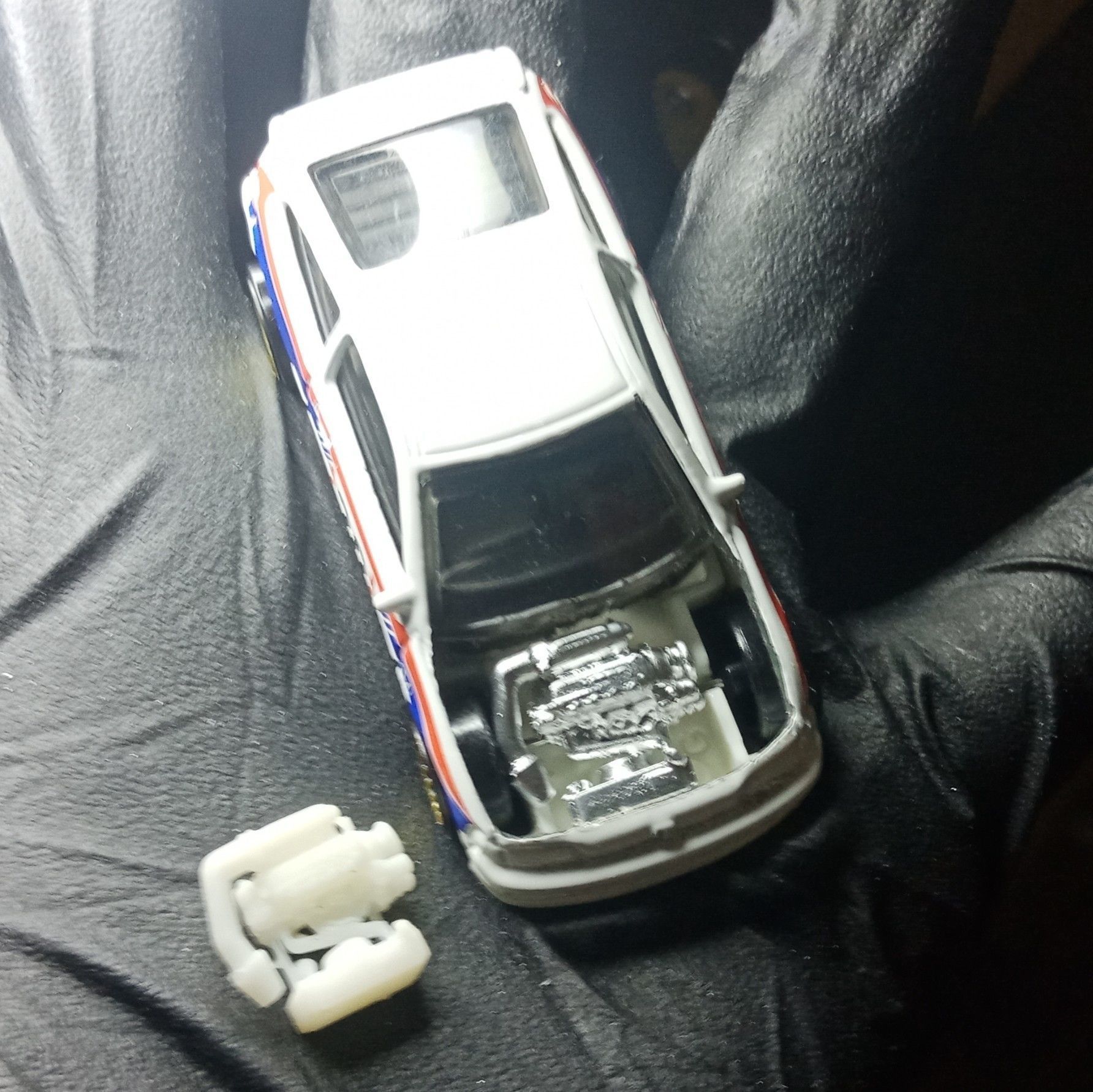 1 64 scale D16 Engine Diecast Hot Wheels CRX 3D print model_3