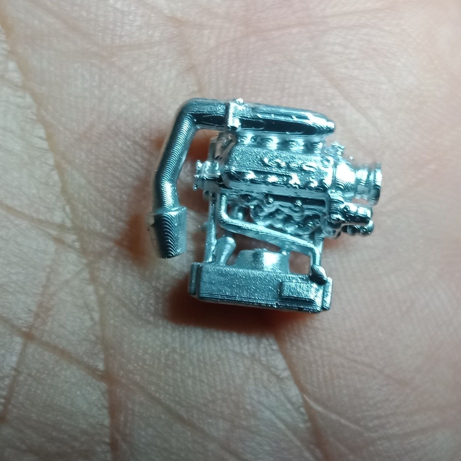 1 64 scale D16 Engine Diecast Hot Wheels CRX 3D print model_2