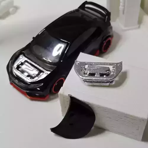 1 64 Scale K20 Engine Diecast Hot Wheels Type R 3D print model