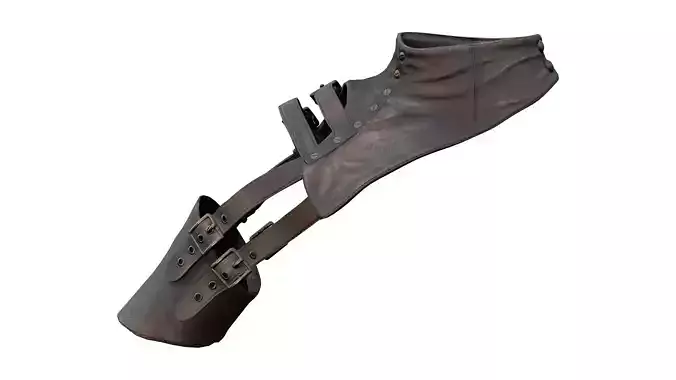 Steampunk Leather Shoulder Armour