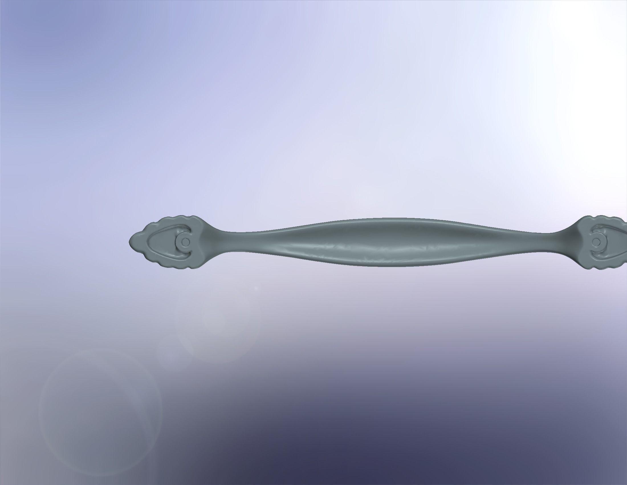 Door Handle 3D model_2