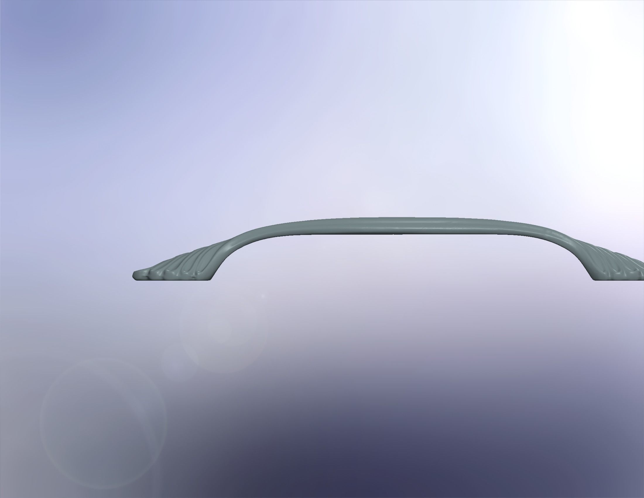 Door Handle 3D model_3