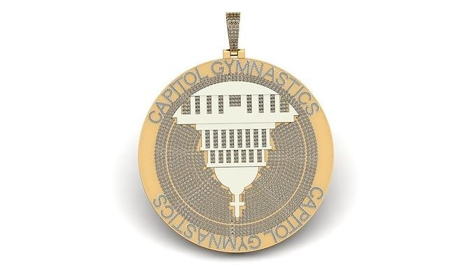 Capitol Pendant 3D print model