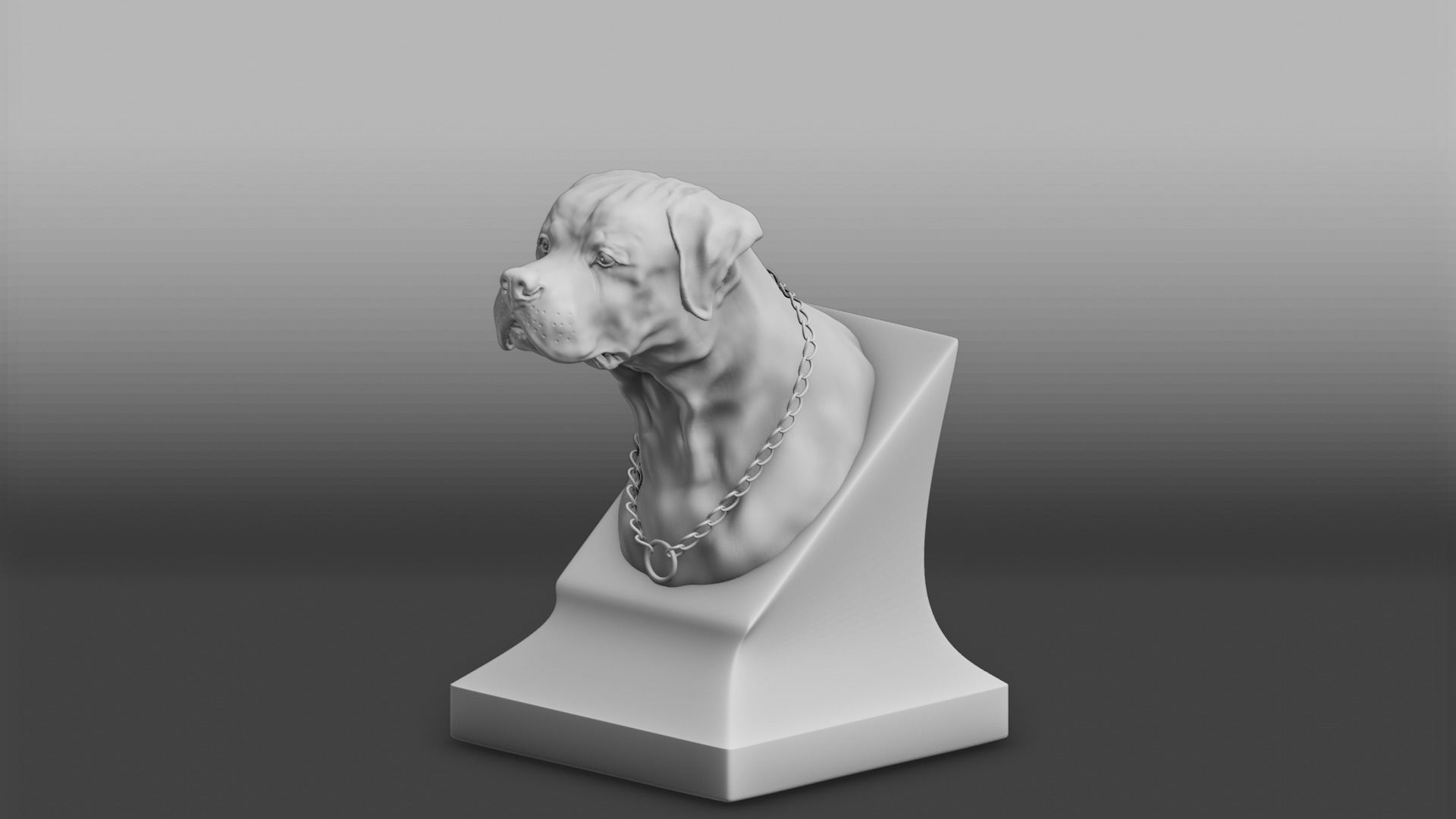 Printable Rottweiler 3D print model_8